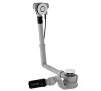 Geberit - Garniture de vidage et de trop-plein pour baignoire, PushControl, longueur 260 mm, chrome 150.750.21.6