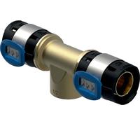 Geberit GE FlowFit pièce en T, IG Rg+, d40 x Rp1 x 40 mm, 1 pièce.
