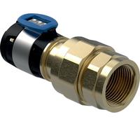 Geberit GE FlowFit, raccord de transition, SiBr, avec filetage intérieur, d40 mm, Rp1 1/4, 1 pièce.