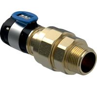 Geberit GE FlowFit, Übergangsverschraubung, SiBr, mit AG, d50mm x R2, 1 Stk.