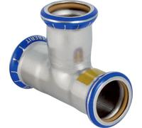 Geberit GE Mapress, acier inoxydable, gaz, raccord en T, d88,9 mm, 1 pièce.
