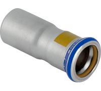 Geberit GE Mapress, acier inoxydable, gaz, réduction, d88,9 x 76,1 mm, 1 pièce.