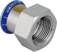 Geberit GE Mapress, acier inoxydable, transition gaz, d54 mm, Rp2, 1 pièce.