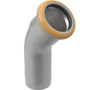 Geberit GE Mapress Therm, coude 45°, extrémité enfichable, d88,9 mm, NPW, 1 pièce.