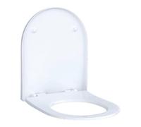 Geberit Geberit Abattant WC Acanto charnières MS chromé, avec frein de chute, blanc Quantité:1