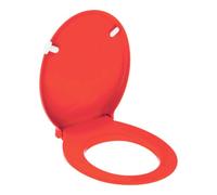 Geberit Geberit Abattant WC Renova Comfort rouge k., BF, antibactérien, fixation dessus Quantité:1