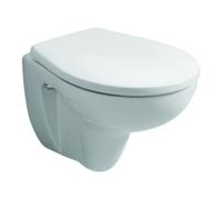 Geberit Geberit Abattant WC Renova Plan blanc, fixation par le haut, charnières inox Quantité:1