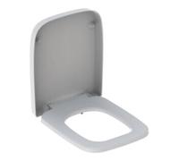Geberit Geberit Abattant WC Renova Plan S. MS vc, avec frein, blanc, coin, fixation avant Quantité:1