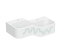 Geberit Geberit Aire de jeu/lavage Bambini 90 cm, 2 WP, prof. H l, w-a, vert / vert Quantité:1