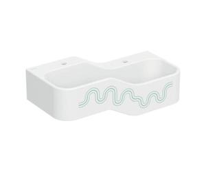 Geberit Geberit Aire de jeu/lavage Bambini 90 cm, 2 WP, prof. H l, w-a, vert / vert Quantité:1