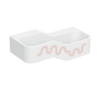 Geberit Geberit Aire de jeu/lavage Bambini 90 cm, 2 WP, prof. L D, blc-a, r.rouge / or. Quantité:1