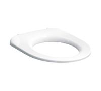 Geberit Geberit Anneau de siège WC iCon sans obstacle, charnières inox, blanc Quantité:1