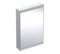 Geberit Geberit Armoire à miroir One 60x90x15 cm, m ComL, 1 porte, à droite, alu anodisé Quantité:1