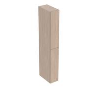 Geberit iCon Hochschränke avec 2 tiroirs, 24x48x180 cm, 503.011.JH.1, Couleur: ChÃªne / mÃ©lamine structure bois