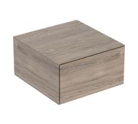 Geberit ONE armoire latérale avec un tiroir, 45x24,5x47cm, 505.078.00, 505078006, Couleur: Noyer hickory / mÃ©lamine structure bois - CM