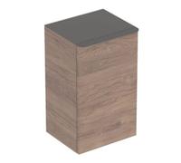 Geberit Smyle Square armoire latérale 500359JR1 droite, 36x60x32,6cm, structure en bois noyer hickory, porte 2000