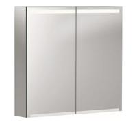 Geberit Geberit Armoire miroir Option 75x70x15mm, avec éclairage, 2 portes Quantité:1
