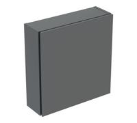 Armoire haute compacte Geberit iCon carrée H46 7 1 porte Gris velouté - GEBERIT 502.319.JK.1