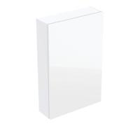 Geberit Geberit Armoire suspendue Acanto droite, 1 porte, L 45 cm, blanc laqué / blanc brillant Quantité:1