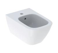 Geberit Geberit Bidet mural Smyle Square KeraTect/blanc, forme fermée, avec trop-plein Quantité:1