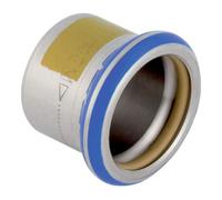 Geberit Geberit Bouchon gaz Mapress d 22mm, pour gaz naturel et liquide, acier inoxydable Quantité:1