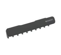 Geberit Geberit Cache de vidange One avec insert à peigne, fixation magnétique, noir ma Quantité:1