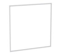Geberit – Cadre de finition Geberit ONE – 105 cm – Montage encastré – Blanc/Aluminium (505.844.00)