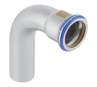 Geberit Geberit Coude à gaz Mapress 90°, avec embout, acier inoxydable, d=54 mm Quantité:1