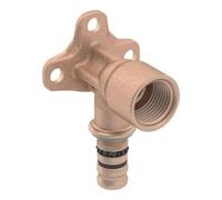 Geberit Geberit Coude de raccordement Mepla d= 20mmxRp 3/4x52mm, 90 degrés, cuivre rouge Quantité:1