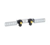 Geberit Geberit Coude de raccordement PushFit d 16mmxRp 1/2, 90°, monté, 2-f, 52mm, RG Quantité:1