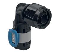 Geberit Geberit coude de transition FlowFit avec Masterfix, d= 20 mm, 90° Quantité:1