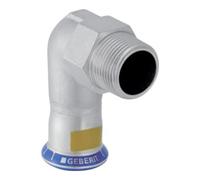 Geberit Geberit Coude de transition gaz Mapress 90G avec AG, acier inox, d= 35mmxR 1 1/4 Quantité:1
