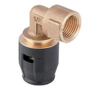 Geberit Geberit coude de transition PushFit d 20 mm x Rp 3/4, 90°, femelle, laiton rouge Quantité:1