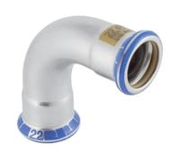 Geberit Geberit Coude gaz Mapress 90 degrés, acier inoxydable, d= 54 mm Quantité:1
