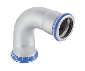 Geberit Geberit Coude Mapress d=54mm, sans LABS, 90°, acier inoxydable Quantité:1