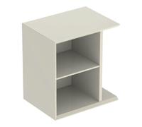 Geberit Geberit Élément latéral iCon 37x40x27,3 cm, pour HWB, gris foncé/laqué brillant Quantité:1