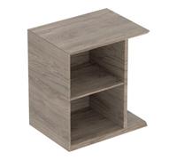 Geberit Geberit Élément latéral iCon 37x40x27,3 cm, pour HWB, noyer/Mélamine structuré Quantité:1