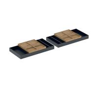 Geberit Geberit Ensemble insert tiroir 135 cm large, pour tiroir supérieur, bambou Quantité:1