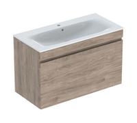Geberit Geberit Ensemble lavabo meuble Renova Plan 100x62,2x48cm, KP N rev., WT bl/KeraTe Quantité:1