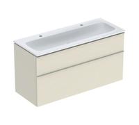 Geberit Geberit Ensemble meuble-lavabo iCon 120x63x48 cm, blanc, laqué haut brillance, taille sa ma Quantité:1