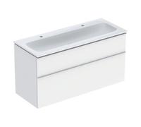 Geberit Geberit Ensemble meuble vasque iCon 120x63x48cm, c/évier, blanc, grand blanc Quantité:1
