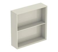 Geberit iCon étagère 502323JL1 45x46,7x13,2cm, carré, gris sable/laqué brillant