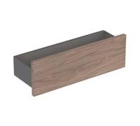 Geberit Smyle Square étagère 500362JR1 45x14,8x14,3cm, structure en bois noyer hickory