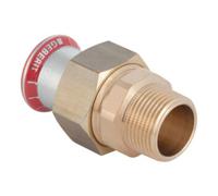 Geberit Geberit GV Mapress C-St. d 42xR 1 1/2, plat, avec AG, galvanisé Quantité:1