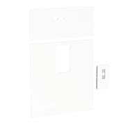 Geberit Geberit Habillage frontal Monolith 73 cm gauche blanc brillant Quantité:1