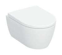 Geberit Geberit iCon Ensemble WC suspendu, cuvette à chasse profonde 35,5x49 cm, sortie cachée, avec abattant, blanc Quantité:1