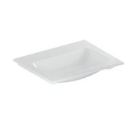 Geberit Geberit iCon Meuble vasque 60x48 cm sans trou de robinet, sans trop-plein, blanc Quantité:1