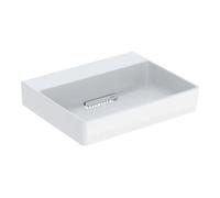 Geberit Geberit Lavabo à poser One 50x41 cm, sans trop-plein + trop-plein, blanc K-Tect/blanc brillant Quantité:1