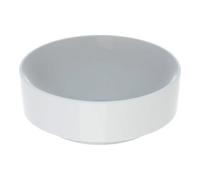 Geberit Geberit Lavabo à poser VariForm d 40 cm, sans robinet, sans trop-plein, rond, blanc Quantité:1