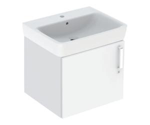 Geberit Geberit Lavabo Bambini 59,5x56,3x48,3 cm, avec US, HL, blanc/laqué, ma Quantité:1